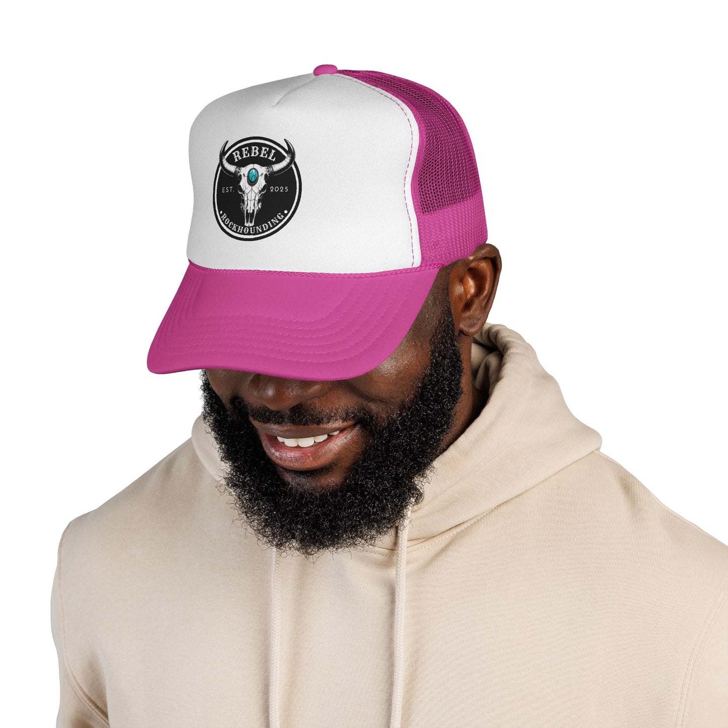 Rebel Rockhounding Trucker Caps
