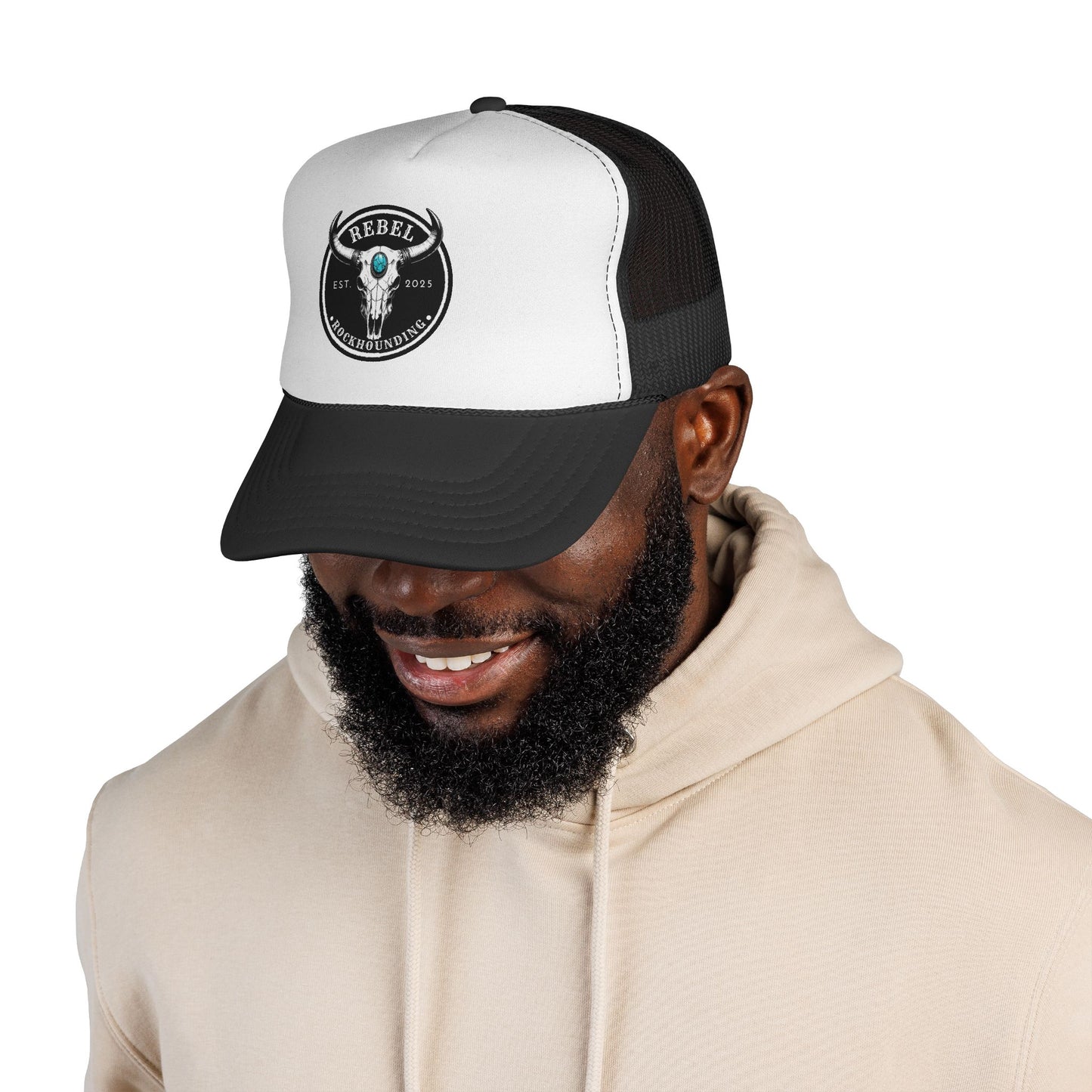 Rebel Rockhounding Trucker Caps