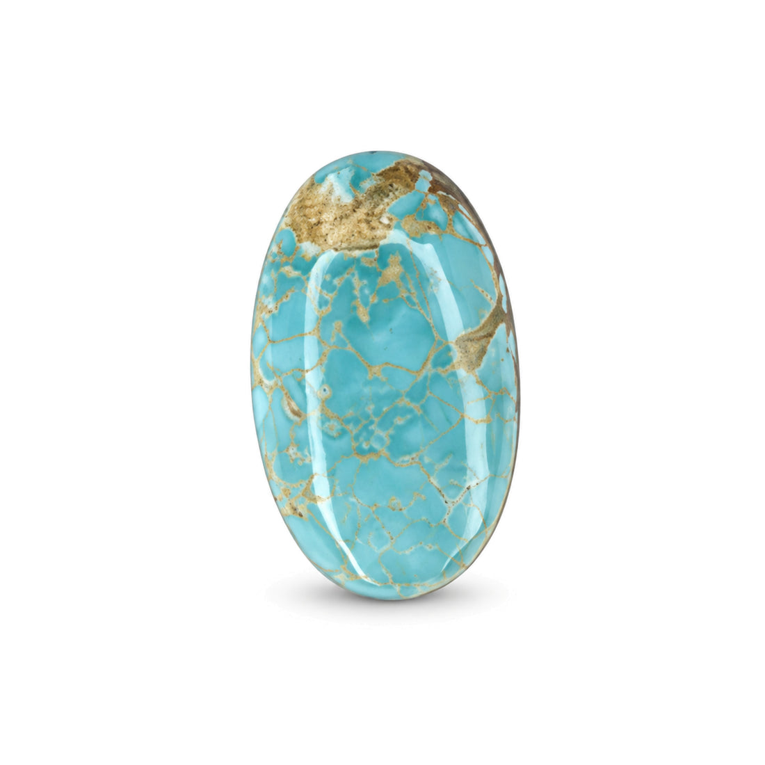 L7-RTM Royston Turquoise Montezuma Mine Cabochon