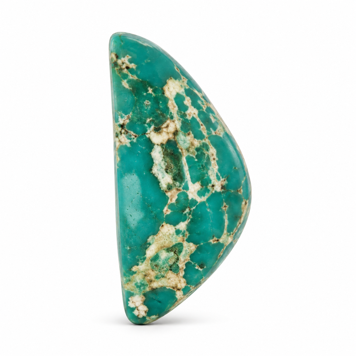 Royston Turquoise cabochon B5.0, batch September 24, 2026, front view