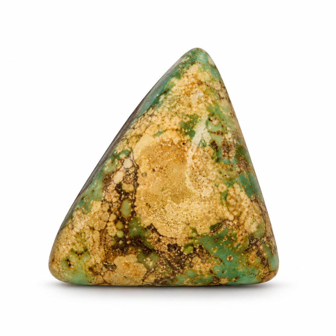 Royston Turquoise cabochon F9.0, batch September 24, 2026, front view