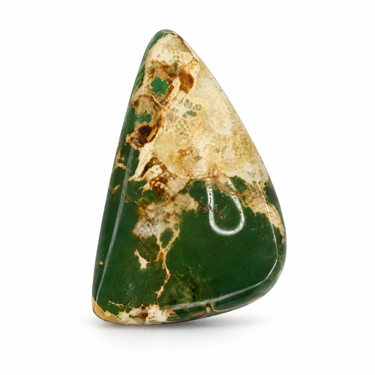 J10.0 Royston Turquoise cabochon, studio image, September 24, 2026