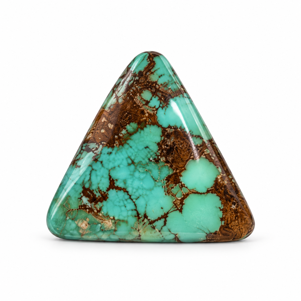 J15.0 Royston Turquoise cabochon, studio image, September 24, 2026
