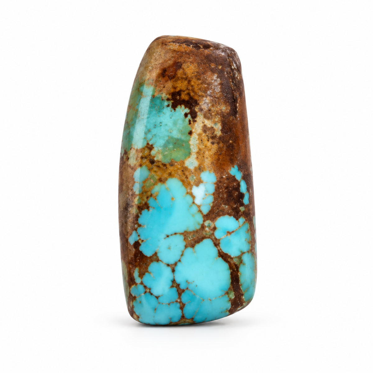 Royston Turquoise cabochon K11.0, batch September 24, 2026, front view
