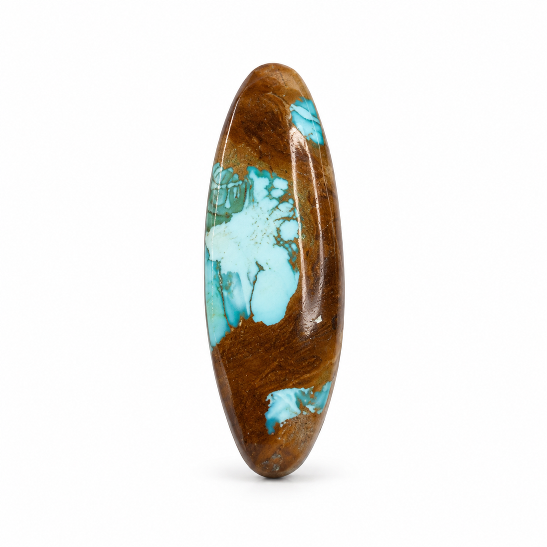 L3.0 Royston Turquoise cabochon, studio image, September 24, 2026